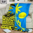Palau Coconut Tree Premium Blanket K4