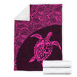 Hawaii Turtle Mermaid Premium Blanket 03 TH90