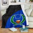 Pohnpei Premium Blanket - Wave Style