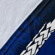 Samoa Polynesian Coconut Premium Blanket (Blue) A02