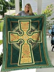 Celtic Premium Blanket - Celtic Cross - BN23