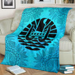 Tahiti Turquoise Premium Blankets A20
