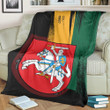 Lithuania Flag Premium Blanket Flag Style