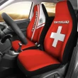 Switzerland Car Seat Covers Streetwear Style K4