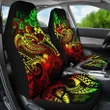 Tonga Car Seat Covers - Reggae Shark Polynesian Tattoo - BN18