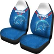 Cronulla Sharks Car Seat Covers Anzac Country Style A7