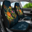 Federated States of Micronesia Polynesian Car Seat Covers - Legend of FSM (Blue) - BN15