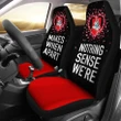 Lithuania Car Seat Covers Couple Valentine Nothing Make Sense (Set of Two)
