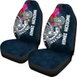 American Samoa Car Seat Covers - Polynesian Hibiscus with Summer Vibes - BN15
