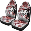 Dragons Car Seat Covers St. George Indigenous White