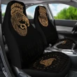 Vikings Car Seat Covers Raven Tattoo A7