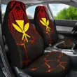 Hawaii Kanaka Polynesian Eruption Car Seat Covers - AH - J6