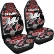 Dragons Car Seat Covers St. George Indigenous Black A7