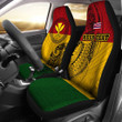 Hawaii Kanaka Flag Polynesian Personalized Car Seat Covers - AH - J6