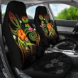 American Samoa Polynesian Car Seat Covers - Legend of American Samoa (Reggae) - BN15