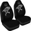Vikings Car Seat Covers - The Raven of Odin Tattoo A7