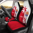 Tahiti Polynesian Coconut Tree Car Seat Covers K4