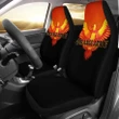 Orange Army Car Seat Covers Cricket Black