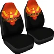 Orange Army Car Seat Covers Cricket Black A7