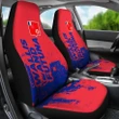 Wallis And Futuna Car Seat Covers - Smudge Style A7