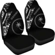Chuuk Pattern Car Seat Covers - Black Style - FSM - BN912