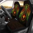 Hawaii Car Seat Covers - Kanaka Maoli Reggae Turtle Manta Ray