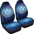 Celtic Wicca Car Seat Covers - Wicca Tripple Moon Tree of Life & Pentacle - BN22