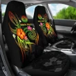 American Samoa Polynesian Personalised Car Seat Covers - Legend of American Samoa (Reggae) - BN15