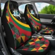 Lithuania Car Seat Covers - Lithuania Coat Of Arms with Flag Color - BN18