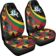 Lithuania Car Seat Covers - Lithuania Coat Of Arms with Flag Color - BN18