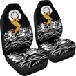 The Golden Koi Fish Car Seat Covers A7
