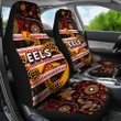 Parramatta Eels Car Seat Covers Tribal Style Black A7