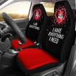 Lithuania Car Seat Covers Couple Valentine Everthing I Need (Set of Two)