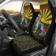 Lithuania Car Seat Covers Iron Wolf