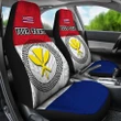 Hawaii Flag Kanaka Polynesian Personalized Car Seat Covers - AH - J6
