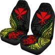 Hawaii Hibiscus Kanaka Maoli Tribal Tattoo Car Seat Covers BN15