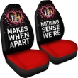 New Zealand Car Seat Covers Couple Valentine Nothing Make Sense (Set of Two) A7