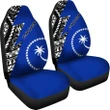 Chuuk Pattern Car Seat Covers - Blue Style - FSM - BN912