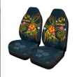 Tonga Polynesian Car Seat Covers - Legend of Tonga (Blue) - BN15