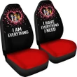 New Zealand Car Seat Covers Couple Valentine Everthing I Need (Set of Two) A7