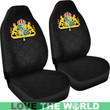 SWEDEN COAT OF ARMS CAR SEAT COVERS W8