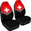 Switzerland Flag Car Seat Cover J9