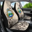 Costa Rica Car Seat Covers - The Beige Hibiscus (Set of Two) A7