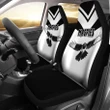 Western Suburbs Magpies Car Seat Covers Original Style - White A7