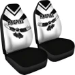 Western Suburbs Magpies Car Seat Covers Original Style - White A7