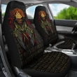 Viking Car Seat Covers - Vikings Valknut and Ravens Tattoo (Set of Two) A7