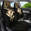 Kanaka Maoli (Hawaiian) Car Seat Covers Golden Coconut A02