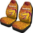 Brisbane Broncos Car Seat Covers Tribal Style A7