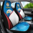 Serbia Car Seat Covers White Eagle Version K12