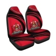Trinidad and Tobago Coat Of Arms Car Seat Cover Cricket